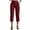 Wine, variant on Sexlip Women's Capri Pants Summer wide leg relaxed fit high waist solid color with pockets casual suitable for all occasions Blue XL