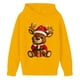 thumbnail image 4 of Sudaderas con capucha para niños y niñas, sudaderas casuales de manga larga, lindas sudaderas de gran tamaño con bolsillo de polar, chaquetas para niñas, 4 of 4