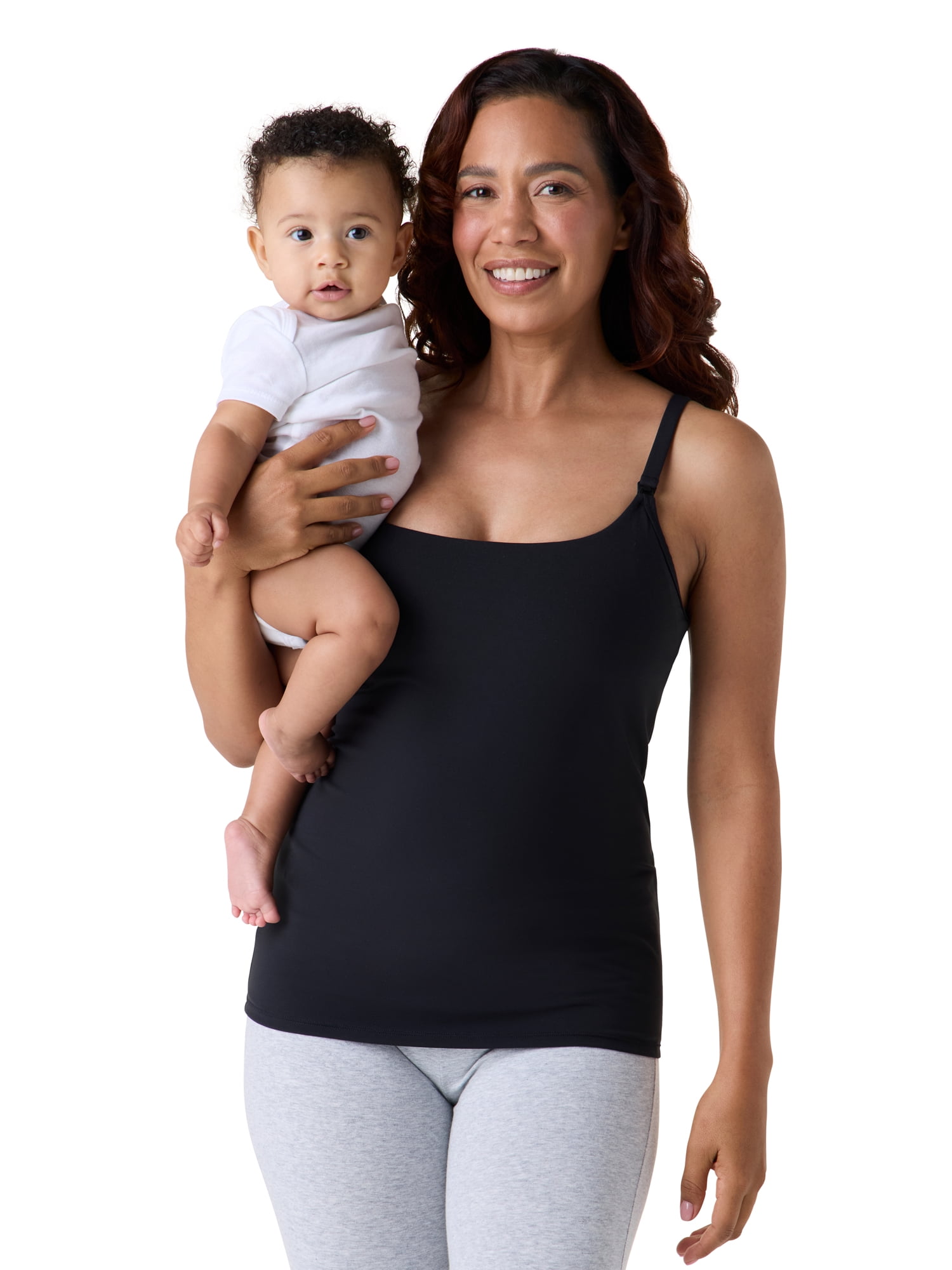 Ingrid & Isabel For Every Belly Women's Flexible Comfort Maternity Nursing Cami, Sizes S-XXXL