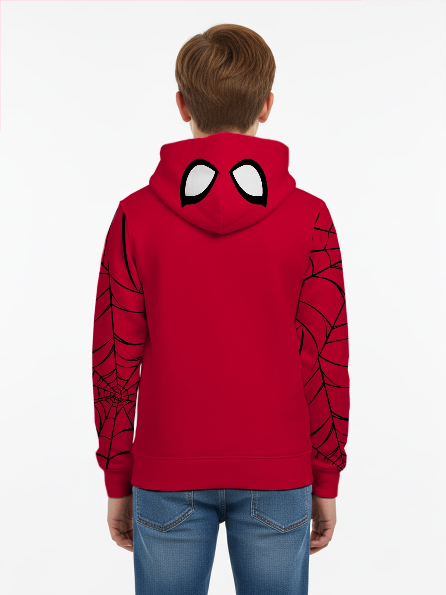 Boys, Licensed Cosplay Hoodie, Spiderman, Sizes XS-XXL
