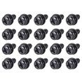 thumbnail image 1 of Tornillos de cabeza plana M5x0.39'' de Uxcell, combinados con acero al carbono, 20 piezas, 1 of 2