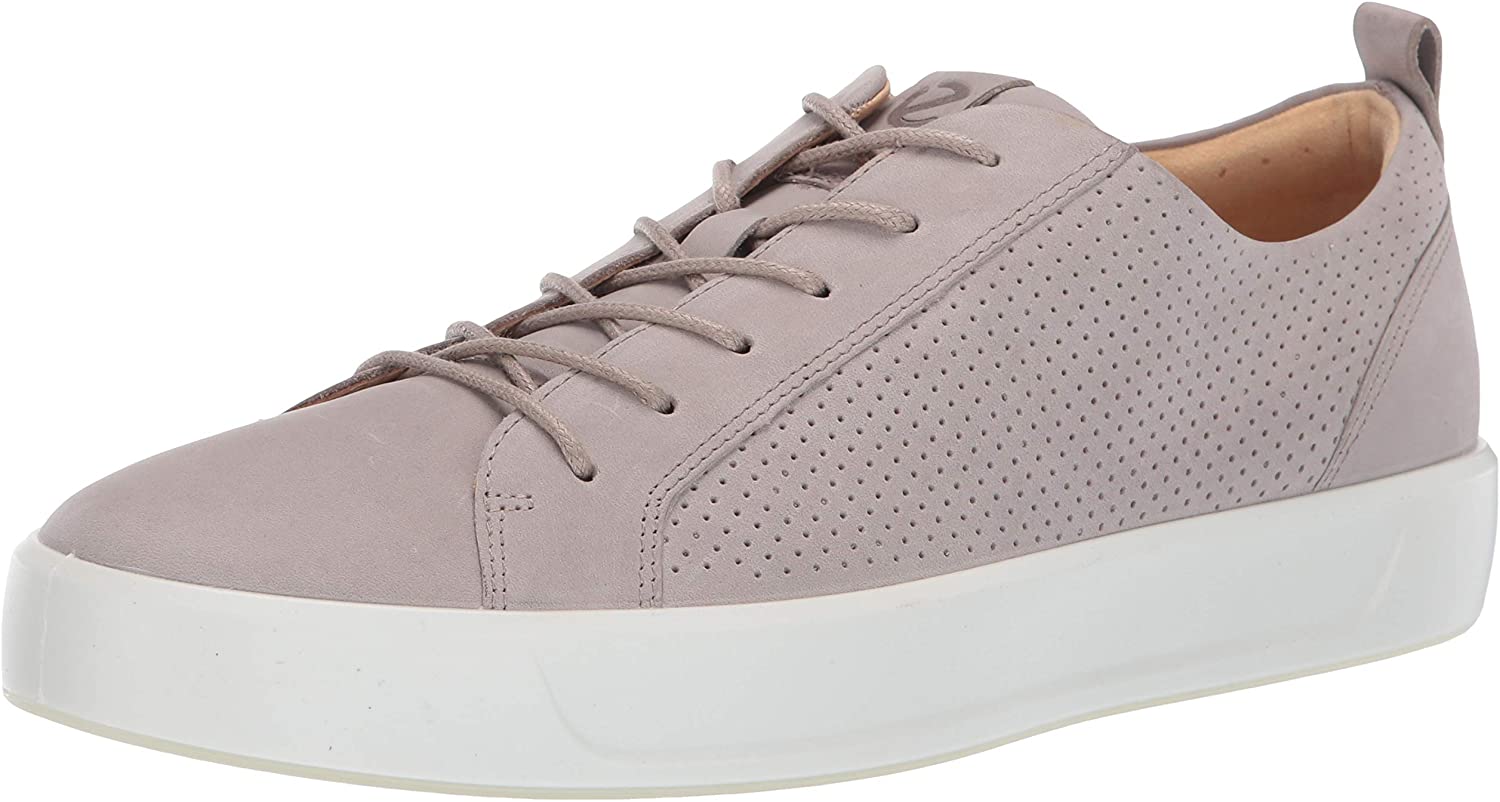 ECCO Mens 8 Tie Soft Sneaker Shoes - Walmart.com