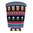 thumbnail image 2 of Reindeer and Beer Christmas Pattern Pint Glass Coolie, 2 of 2