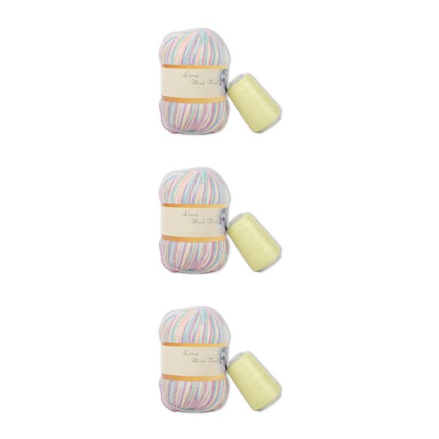 Kearding Knitting Yarn Purses Crocheting Thread Sweaters Blanket Color Kids Supplies Cushion Beginners Lightweight Weaving 88 3piezas Kearding CBP181223