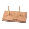 thumbnail image 4 of veasfak Yarn Ball Holder for Crocheting Embroidery Accessories Handcrafted Yarn Rack Double Shaft, 4 of 9