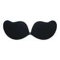 thumbnail image 1 of hirigin Women Adhesive Bra, Invisible Push Up Sticky Silicone Strapless Bra for Wedding Dress, Backless Dress, Dinner Dress, 1 of 5