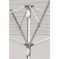 thumbnail image 7 of Household Essentials Umbrella Clothesline Dual Height Dryer, Sturdy and Weather-proof Aluminum, 192 Feet of Hanging Line, Quick Setup, Fully Strung, Perfect for Outdoor Drying, Silver, 7 of 7