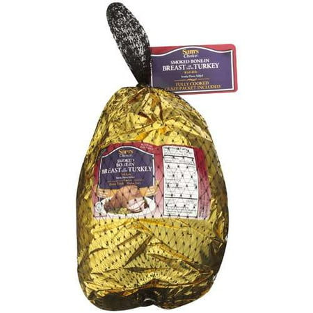 Sam's Choice: Young Hickory Smoked Bone-In Breast W/Ribs Turkey, 5.53 lb