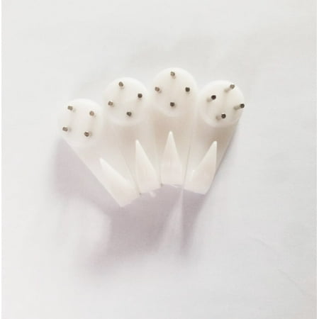 

MKBL Picture Hooks for Hard Wall Picture Hanging Kit Non-Trace Hard Wall Hanger Hook White Picture Hanger Set(40pcs white)