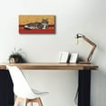 thumbnail image 6 of Epic Graffiti 'Sam On Patterned Rug' by Janet Pidoux, Canvas Wall Art, 24"x12", 6 of 8