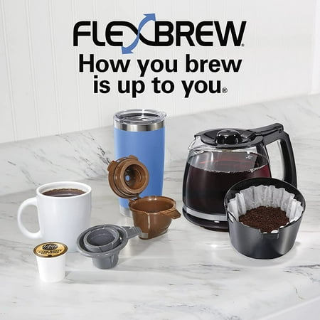 Hamilton Beach FlexBrew Trio Coffee Maker - BLACK
