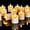 B-Ivory Shell, variant on WYSHOP 6H Timer Ivory Flameless LED Votive Tealights, 12 Pack | Auto 6h on/18h off cycle, warm white glow, pre-installed high-capacity batteries, smoke & wax free, for wedding centerpieces