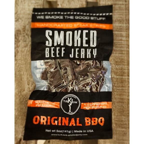 turKJerk Smoked Beef Jerky ORIGINAL BBQ