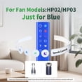thumbnail image 2 of Mando a distancia de repuesto para calentador de ventilador Dyson Pure Hot Cool HP02 HP03 967826-02 967826-03, 2 of 7