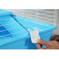 thumbnail image 3 of Penn-Plax Multi-Level Small Animal Cage – Includes Ramp and Elevated Resting Platform – Blue & White, 3 of 3