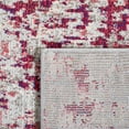 thumbnail image 6 of SAFAVIEH Madison Flowers Vintage Abstract Area Rug, Beige/Wine, 4' x 6', 6 of 8