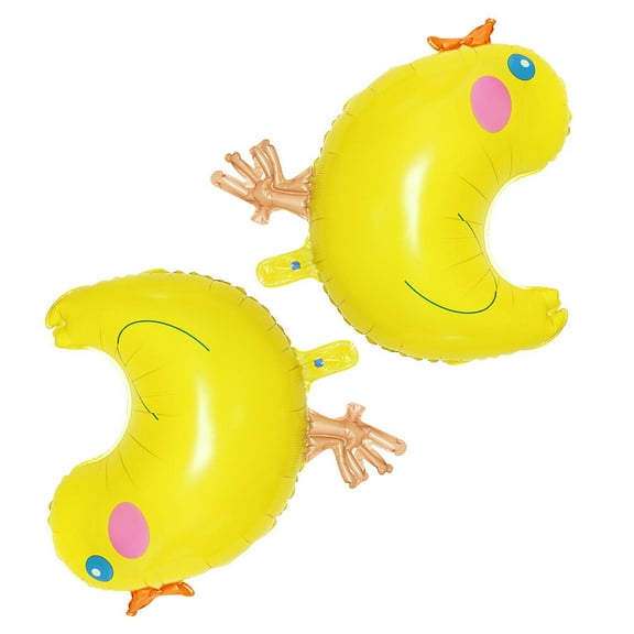 unbranded  2 Pcs Easter Chicken Balloons Holiday Party Decorations