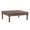 Brown, variant on Maven Lane Emin Handmade Heritage Wooden Rectangular Coffee Table, White Finish