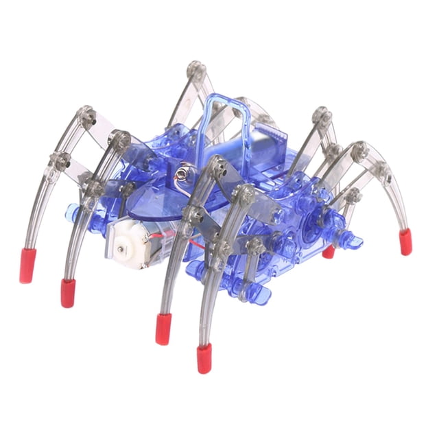 Conjunto de robot araña electrónico, juego de experimentos científicos, kits de ciencia, juguete de construcción DIY para adolescentes, niños y niñas