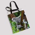 thumbnail image 2 of PKQWTM Koala Bear In The Zoo Canvas Shoulder Bags Handbags Tote Bags Shopping Bag, 2 of 2