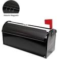 thumbnail image 2 of Coolnut Mailbox Covers Magnetic Oversize Christmas Dog On Black White Stripes Seasonal Mail Wraps for Home Outdoor Decor, 25.4"x20.78", 2 of 5