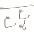 thumbnail image 3 of Delta Arvo (1-Pack) 18'' w/ 6" Extender Towel Rack for Bathroom SpotShield Brushed Nickel Extendable 18-24" Towel Bar for Bathroom Wall Towel Holder Rod Wall Mounted ARV18-DN, 3 of 8