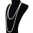2023 Fashion Elegant Imitation Pearl Necklace For Women‘s Knot Multi