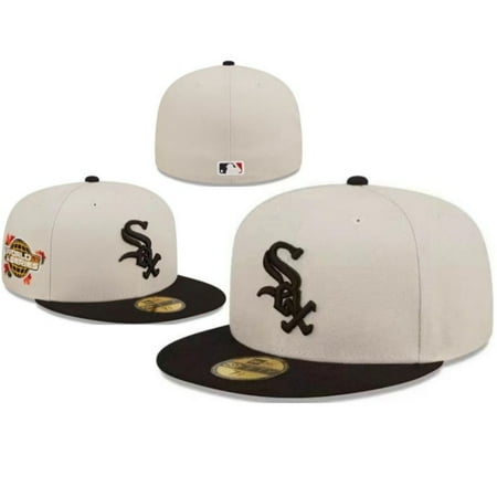 New Era Chicago White Sox MLB Tonal Mesh Black A-Frame Adjustable Trucker Cap - One-Size