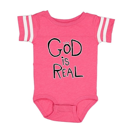 

Inktastic God is Real Gift Baby Boy or Baby Girl Bodysuit