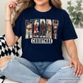 thumbnail image 5 of Merry Christmas Vintage T‑Shirt, Santa Tree Reindeer Snowman Nutcracker Tee, 5 of 8