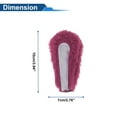 thumbnail image 4 of Motorcycle Helmet Accessories Decoration Large Rabbit Ears for Motorcycle Bicycle Skiing Helmets Rose Red Plush Sticker 2 Set, 4 of 6