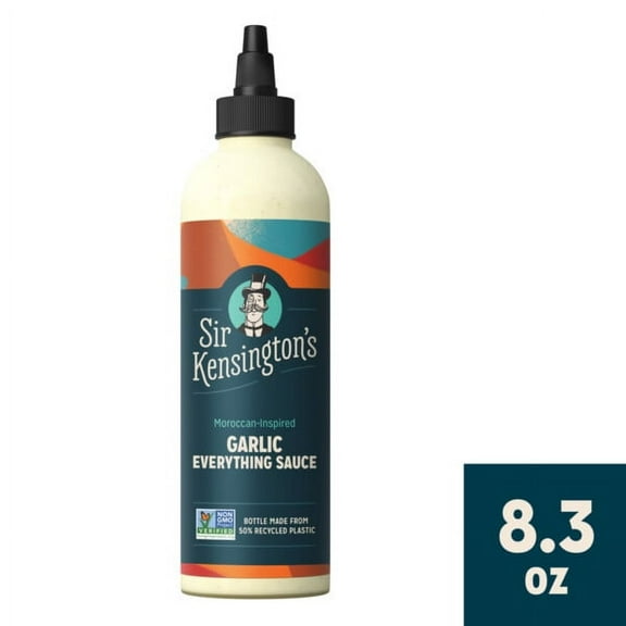 Sir Kensington's Everything Sauce, Garlic 8.3 oz Pack Of 6
