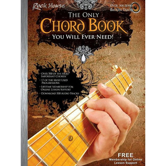 Rock House Method The Only Chord Book You Will Ever Need!: Guitar Edition, (Paperback)