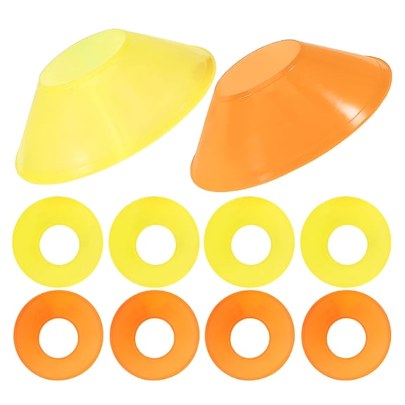 TELOLY 20Pcs Mini Cones for Soccer Training Flexible Round Cones for Drills Small Plastic Cones for Sports Practice Agility Cones for Kids and Adults