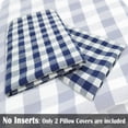 thumbnail image 3 of Juego de 2 fundas de almohada CARRIE HOME Outdoor, color azul marino, 46 x 46 cm, 3 of 7