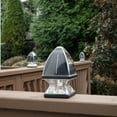 thumbnail image 7 of Gothic Solar Post Cap Light - Black 2PK, 7 of 7