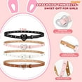 thumbnail image 6 of WHIPPY Girls Belts Kids Leather Waist Belts for Jeans Dresses, 6 of 7