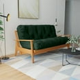 thumbnail image 3 of Loosh Home  10" Canvas Futon Mattress Forest Green Full, 3 of 5
