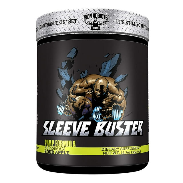 Sleeve Buster Iron Addicts PreWorkout Pump Formula Formulated By CT