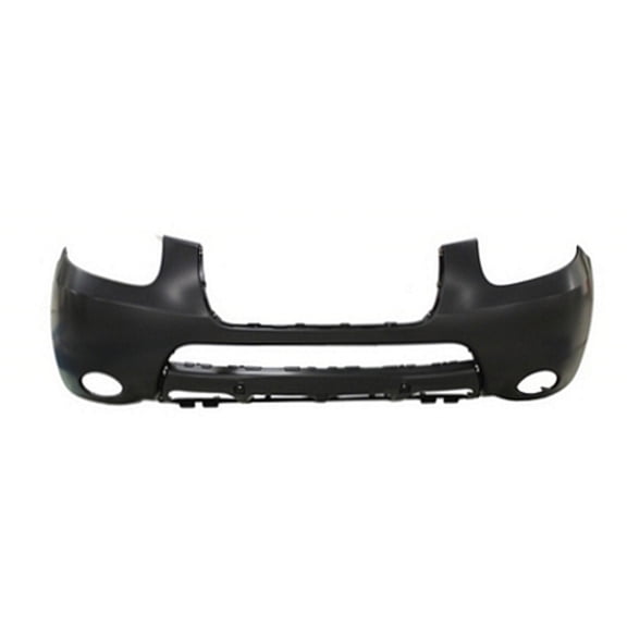 New Aftermarket CAPA Unpainted Front Bumper Cover Replaces 865112B020 With 2 Tone paint fits 2007-2009 Hyundai Santa Fe
