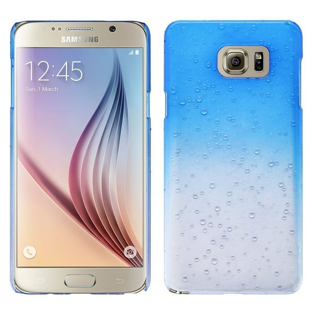 Samsung Galaxy S6 Edge Plus Case Ultra Slim Raindrop Case Cover For Galaxy S6 Edge Plus Blue Walmart Com Walmart Com