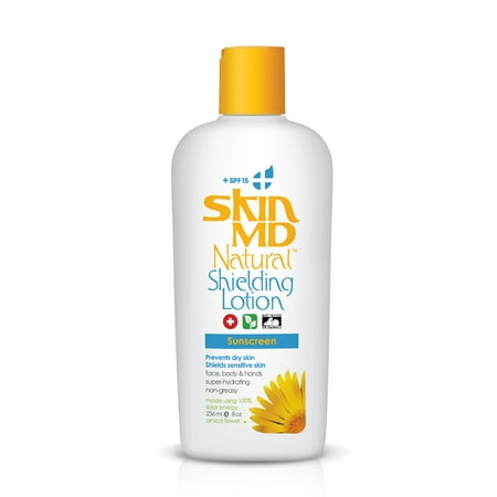 Skin MD Natural Shielding Lotion & SPF 15, 8 Oz
