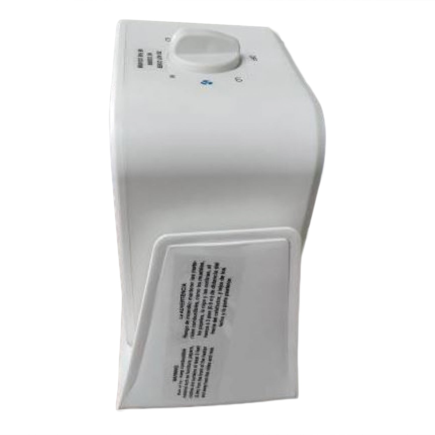 Comfort Glow 1,500-Watt-Max Portable Electric Fan Heater with Tilting Base, White
