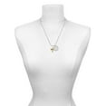 thumbnail image 2 of Delight Jewelry Goldtone Registered Nurse Caduceus She is Clothed in Stength and Dignity Charm Necklace, 20"+3", 2 of 4