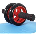 thumbnail image 1 of Ruedas abdominales, rueda AB, antideslizante, culturismo, entrenamiento de fitness, rojo, 1 of 5
