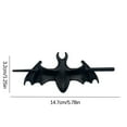 thumbnail image 3 of Gothic Bat Hair Clip Black Crow Accessories for Halloween Parties Unique Style Women's Hairpins, 3 of 5