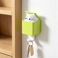thumbnail image 5 of Cute Pop-up Lucky Cat Decorative Self-adhesive Hook, Punch-free Cartoon Wall Hanger For Keys, Hats And Small Accessories, Household Decor Hook, 5 of 6