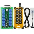 thumbnail image 1 of 3000M Industrial DC 12/24/36/48 12CH Wireless Remote Control OverheadTravelling Crane System Receiver Digital Key ,Stability, 1 of 7