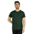 thumbnail image 1 of Inkmeso T-shirt à Col Rond à Manches Courtes Solid EverydayShirtsW/ Patch Pocket, 1 of 7