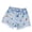 Light Blue#9527, variant on BOOMNY Girls Short Jeans Wide Leg Denim Shorts for Kids Trendy Elastic Waist Embroidery Cozy Short Jeans With Pockets